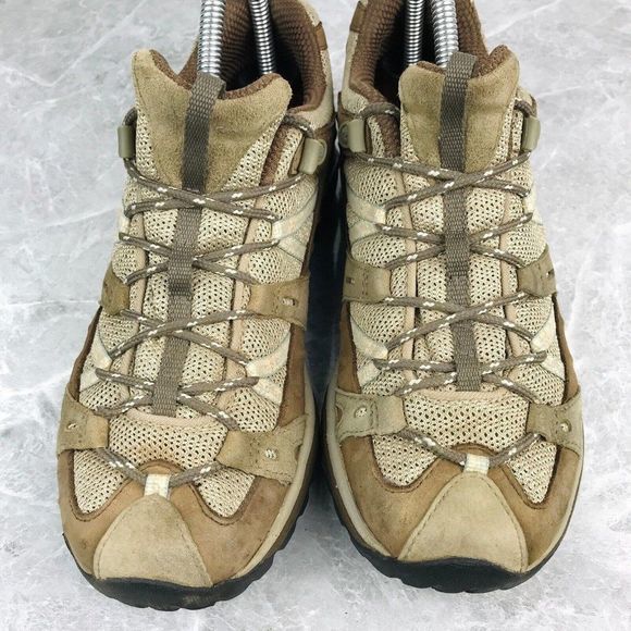 Merrell Siren Sport 2 Womens Size 8.5 Shoes Olive Brown Leather Hiking shoes - Picture 4 of 13